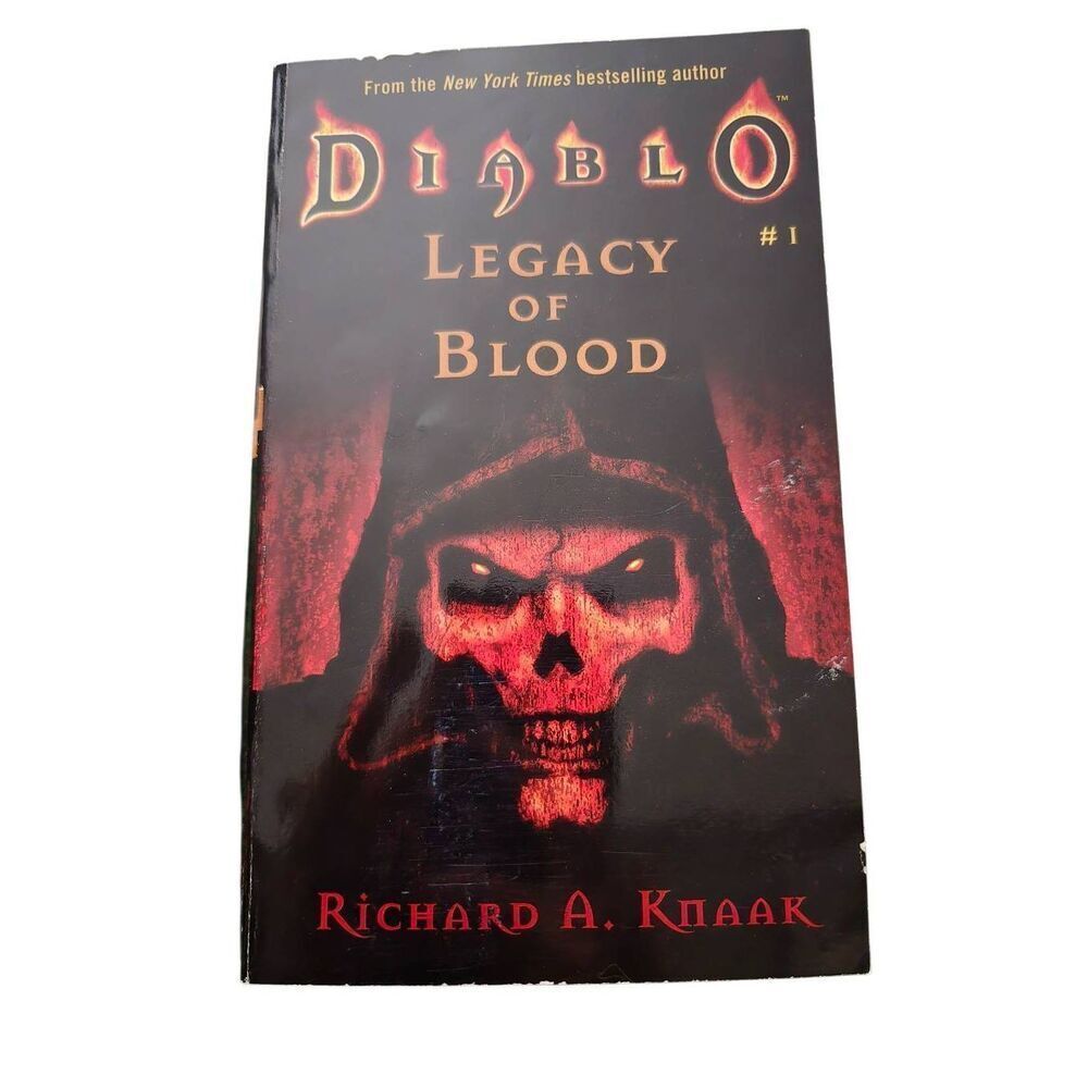 Diablo legacy of blood by Richard A. Knaak - pocket books blizzard - 067104155x